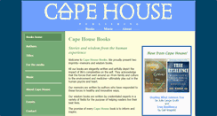 Desktop Screenshot of capehousebooks.com